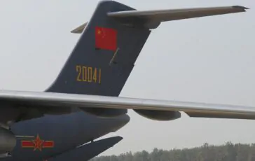 Un cargo militare cinese