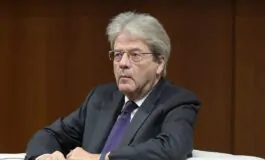 Il Commissario Ue all'Economia Paolo Gentiloni