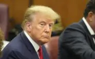 trump nell aula di giustizia ansa