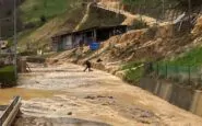 maltempo Lazio collina franata strada frosinone