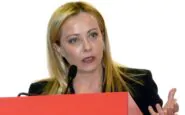 La premier e leader di FdI Giorgia Meloni