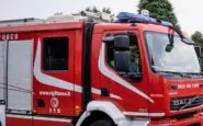 Sul posto è accorsa una squadra dei Vigili del fuoco