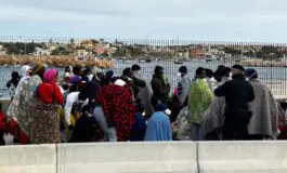 gruppo di migranti