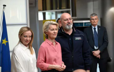 Meloni von der Leyen Emilia-Romagna