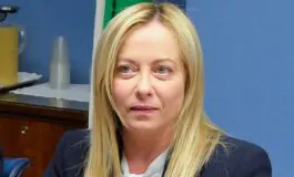 La premier Giorgia Meloni