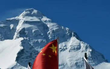 La vetta dell'Everest