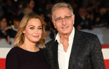 Paolo Bonolis e Sonia Bruganelli prima volta in tv insieme