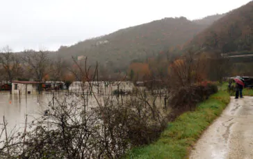 tornado a Lagosanto funnel cloud a Francolino