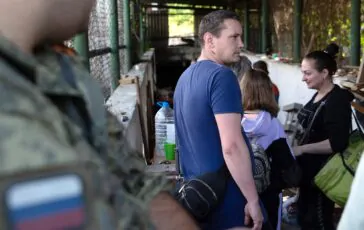 Ucraina civili evacuati
