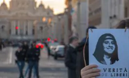 Manifestazione per Emanuela Orlando papa fratello pietro