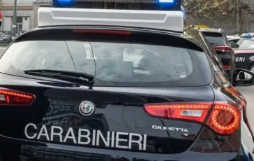 Una volante dei Carabinieri