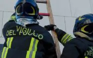 Incendio in un centro massaggi a Milano