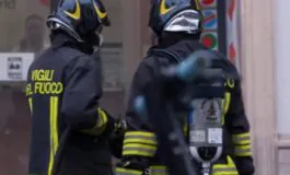 Genova autobus prende fuoco