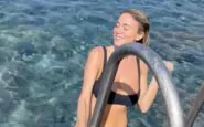 Diletta Leotta in bikini alle Eolie: il dettaglio non sfugge ai fan