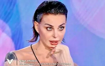Nina Moric torna in tv: "Ho provato l'eroina"