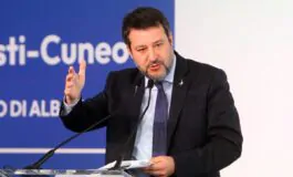Raduno dei sovranisti a Firenze Salvini