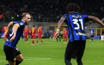 Serie A, l'Inter vince ancora: Lecce battuto 2-0 a San Siro