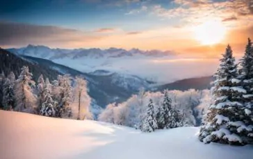 Paesaggio innevato