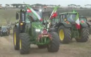 protesta agricoltori roma trattori