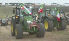 protesta agricoltori roma trattori