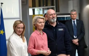 Meloni e Von der Leyen