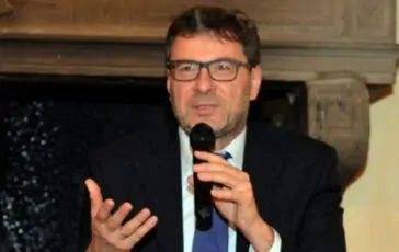 Giancarlo Giorgetti ministro dell'Economia