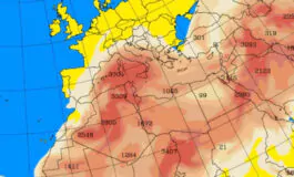 Pulviscolo sahariano: in arrivo sulle regioni italiane con le precipitazioni della prossima settimana