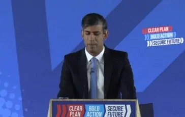 Primo ministro Rishi Sunak