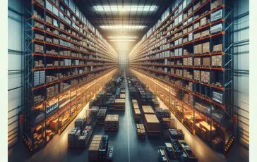 Professional thieves in action in a DHL warehouse
