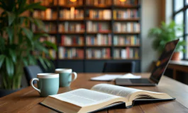 Giovani lettori che esplorano la cultura editoriale moderna