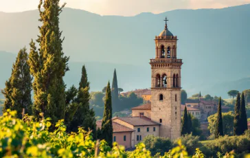 Campane italiane in un contesto tradizionale