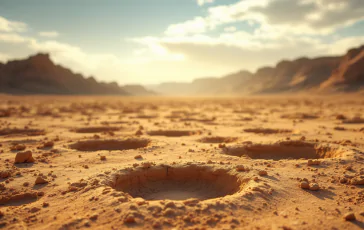 Immagine di fosse comuni in Siria che evidenzia il dramma umano