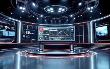 Logo Mediaset e simboli della televisione italiana