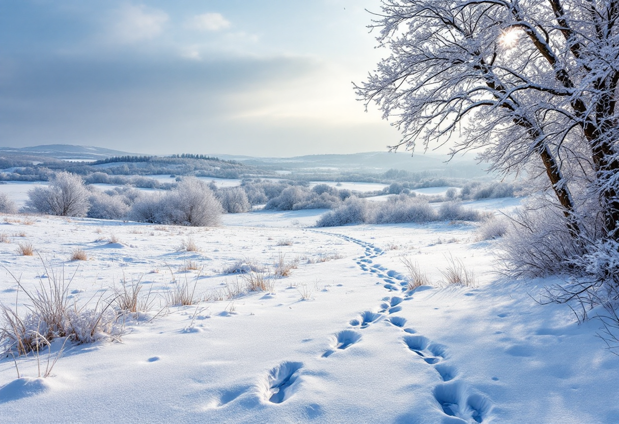 Natale imbiancato in Gargano: la bellezza della neve
