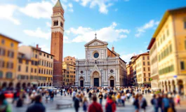 Manifestazione a Firenze contro l'overtourism e affitti brevi