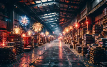 Fuochi d'artificio sequestrati a Monza in un'operazione