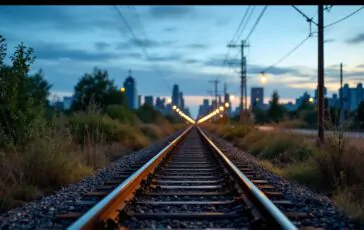 Immagine della scena della tragedia ferroviaria a Carmignano di Brenta