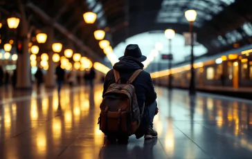 Treno fermo alla stazione di Milano a causa di disagi