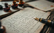 Manoscritto della Divina Commedia dedicato a nipoti