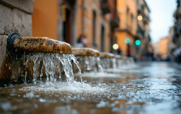 Immagine che rappresenta l'emergenza idrica a Caltanissetta