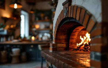 Endrit Rustemi mentre prepara una pizza gourmet
