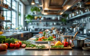 Concorrenti di MasterChef Italia durante la prova a Villa Crespi