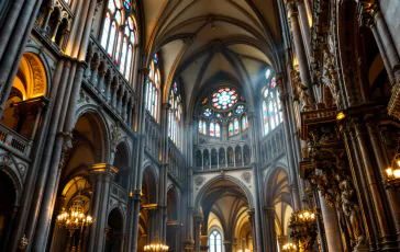 Celebrazione della messa per la pace nel duomo di Orvieto