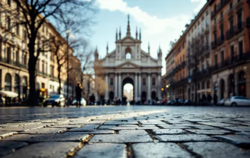 Manifestazione antirazzista a Milano in piazza