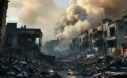 Verheerender Brand in einem Gebäude in Rimini