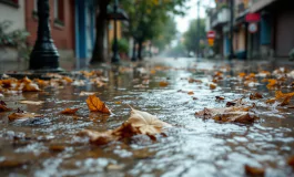 Il torrente Rimaggio esonda a Sesto Fiorentino