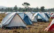 Panorama dos Campos Flegreus com sinais de bradisismo