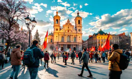 Festeggiamenti per la Giornata dell'unità nazionale