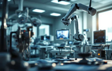 Robotergestützte Leberchirurgie in einem italienischen Krankenhaus