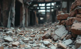 Crollo di una palazzina a Roma nel quartiere Monteverde